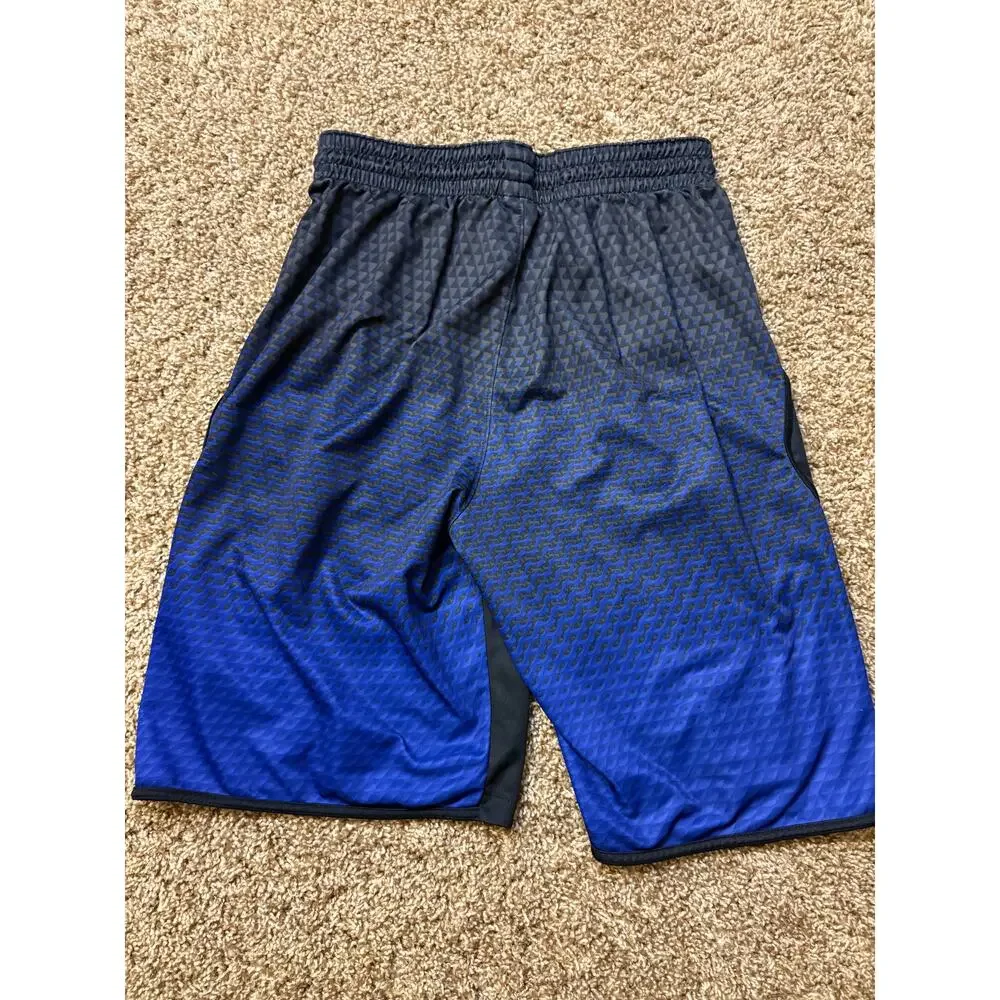 Jordan Dri Fit Basketball Shorts Mens Size Medium Black Blue